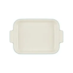 Le Creuset rechthoekige ovenschaal 32 x 24 cm aardewerk Bleu Riviera