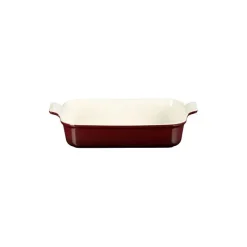 Le Creuset rechthoekige ovenschaal 32 x 24 cm aardewerk Rhône