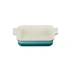 Le Creuset rechthoekige ovenschaal 26 x 19 cm aardewerk Bleu Riviera