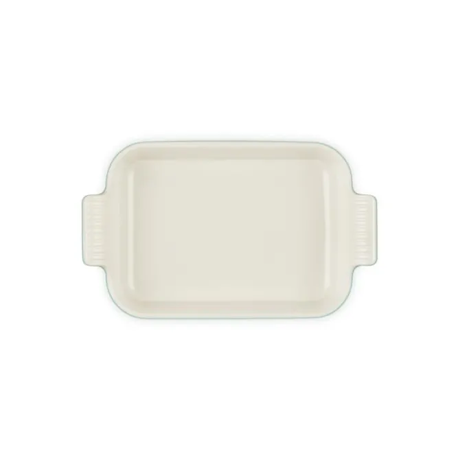 Le Creuset rechthoekige ovenschaal 26 x 19 cm aardewerk Bleu Riviera