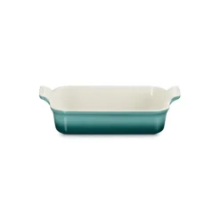 Le Creuset rechthoekige ovenschaal 26 x 19 cm aardewerk Bleu Riviera