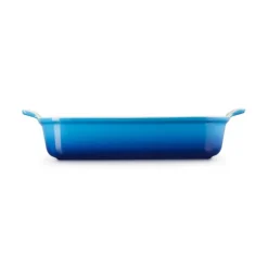 Le Creuset rechthoekige ovenschaal 32 x 24 cm aardewerk Azure