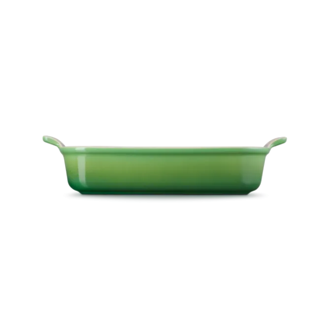 Le Creuset rechthoekige ovenschaal 32 x 24 cm aardewerk bamboo
