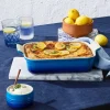 Le Creuset rechthoekige ovenschaal 26 x 19 cm aardewerk Azure