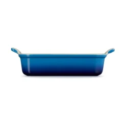 Le Creuset rechthoekige ovenschaal 26 x 19 cm aardewerk Azure