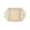 Le Creuset rechthoekige ovenschaal 19 x 14 cm aardewerk Flint