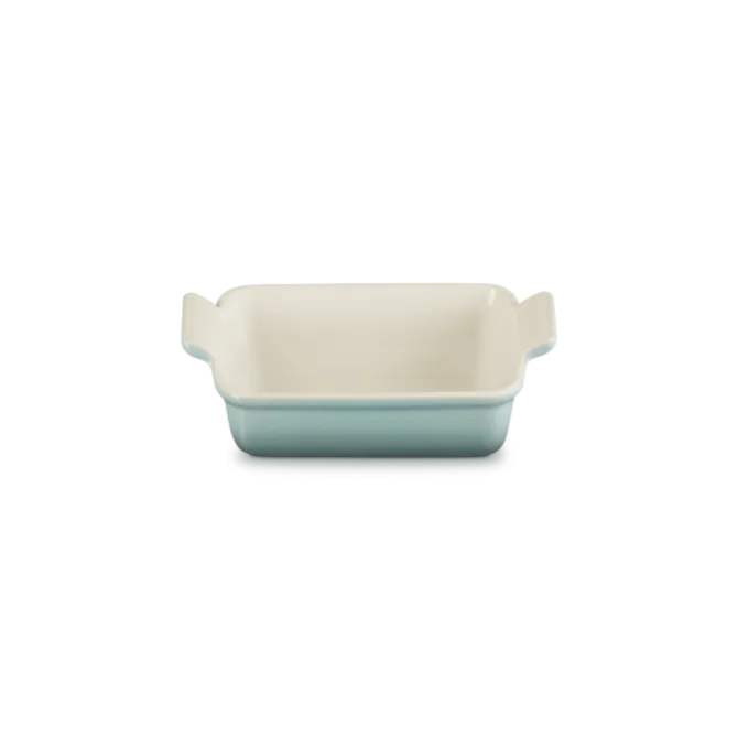 Le Creuset rechthoekige ovenschaal 19 x 14 cm aardewerk Sea Salt
