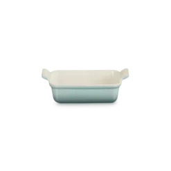 Le Creuset rechthoekige ovenschaal 19 x 14 cm aardewerk Sea Salt