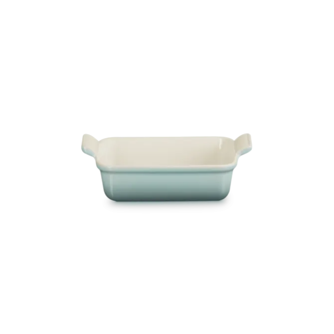 Le Creuset rechthoekige ovenschaal 19 x 14 cm aardewerk Sea Salt