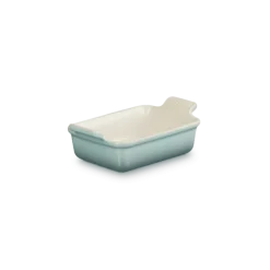 Le Creuset rechthoekige ovenschaal 19 x 14 cm aardewerk Sea Salt