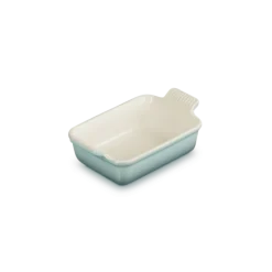 Le Creuset rechthoekige ovenschaal 19 x 14 cm aardewerk Sea Salt