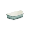 Le Creuset rechthoekige ovenschaal 26 x 19 cm aardewerk Sea Salt