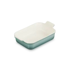 Le Creuset rechthoekige ovenschaal 26 x 19 cm aardewerk Sea Salt
