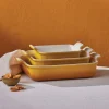 Le Creuset rechthoekige ovenschaal 32 x 24 cm aardewerk Nectar