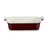 Le Creuset rechthoekige ovenschaal 26 x 19 cm aardewerk Rhône