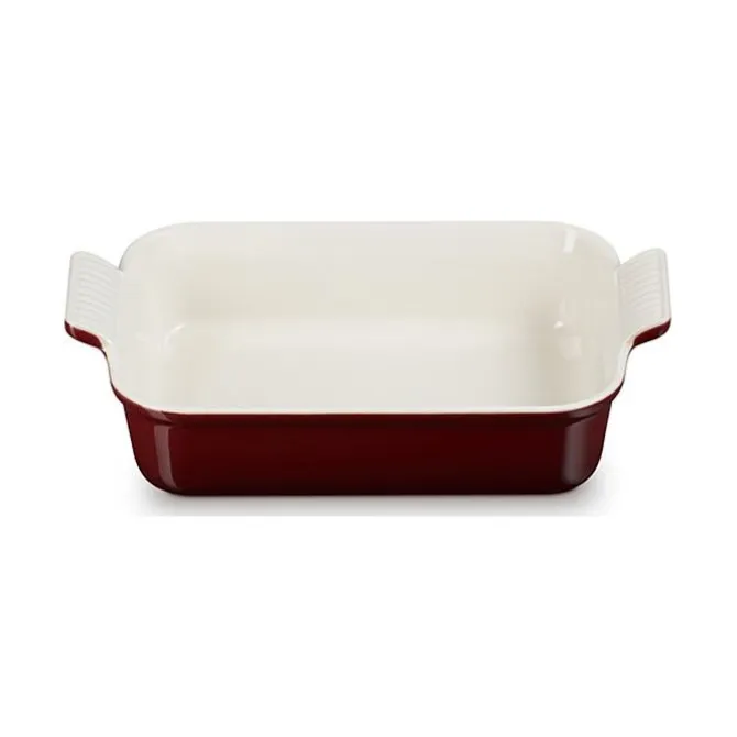 Le Creuset rechthoekige ovenschaal 26 x 19 cm aardewerk Rhône