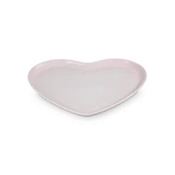 Le Creuset schaal hart 32 cm aardewerk Shell Pink