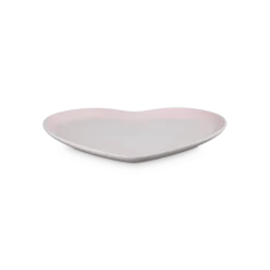 Le Creuset schaal hart 32 cm aardewerk Shell Pink