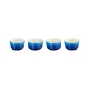 Le Creuset schaaltje 100 ml ø 7,8 cm aardewerk Azure 4 stuks