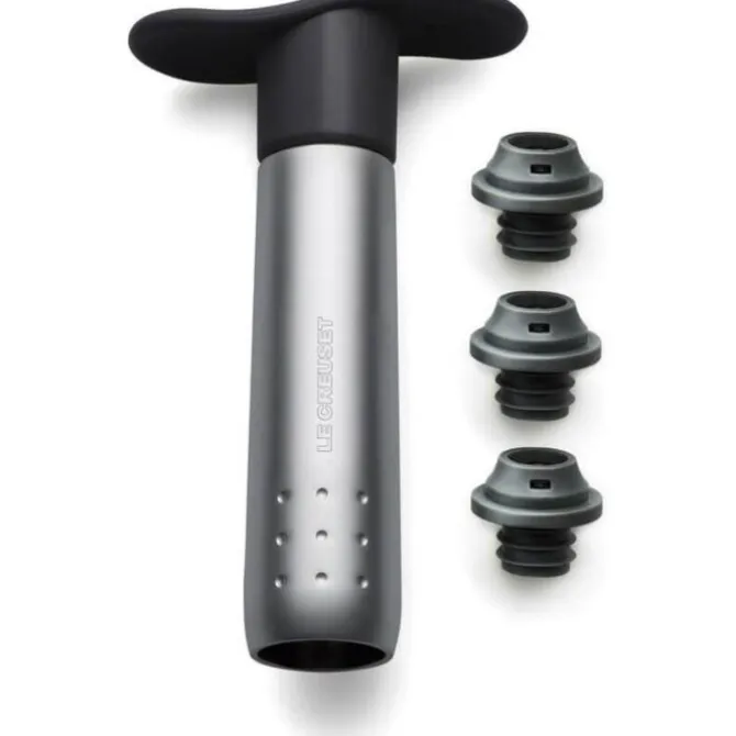 Le Creuset Screwpull WA-137 Soft Grip wijnpompset satijn