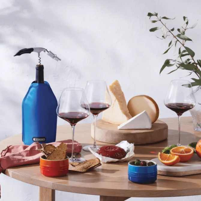 Le Creuset Screwpull WA126 wijnkoeler Azure
