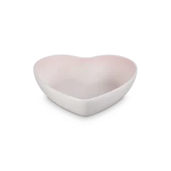 Le Creuset serveerschaal hart 2,9 liter aardewerk Shell Pink