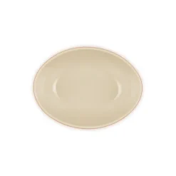 Le Creuset serveerschaal ovaal 29 cm aardewerk vulcanique