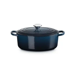 Le Creuset Signature braadpan ovaal 6,3 liter ø 31 cm gietijzer Nuit