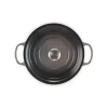 Le Creuset Signature braadpan 4,2 liter ø 24 cm gietijzer Flint
