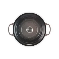 Le Creuset Signature braadpan 4,2 liter ø 24 cm gietijzer Flint