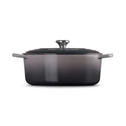 Le Creuset Signature braadpan ovaal 6,3 liter ø 31 cm gietijzer Flint