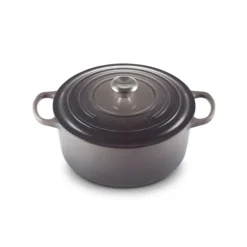 Le Creuset Signature braadpan 2,4 liter ø 20 cm gietijzer Flint