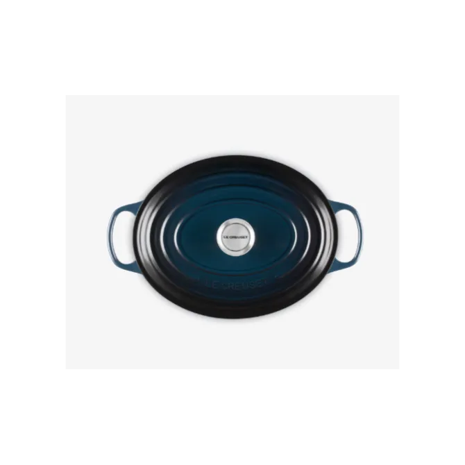 Le Creuset Signature braadpan ovaal 4,7 liter ø 29 cm gietijzer Nuit