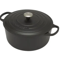 Le Creuset Signature braadpan 8,1 liter ø 30 cm gietijzer matzwart