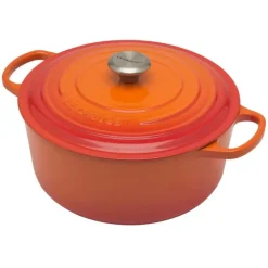 Le Creuset Signature braadpan 6,7 liter ø 28 cm gietijzer vulcanique