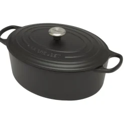 Le Creuset Signature braadpan ovaal 13,9 liter ø 40 cm gietijzer matzwart