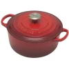 Le Creuset Signature braadpan 2,4 liter ø 20 cm gietijzer kersrood