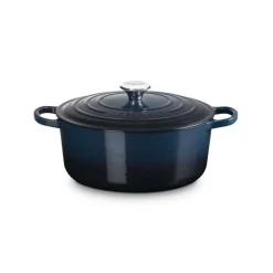 Le Creuset Signature braadpan 12 liter ø 34 cm gietijzer Nuit