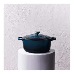 Le Creuset Signature braadpan 12 liter ø 34 cm gietijzer Nuit