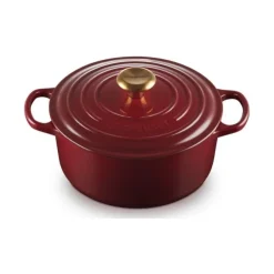 Le Creuset Signature braadpan 3,3 liter ø 22 cm gietijzer meringue