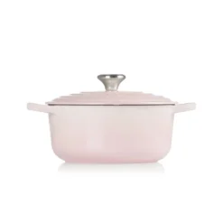 Le Creuset Signature braadpan 2,4 liter ø 20 cm gietijzer Shell Pink
