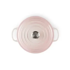 Le Creuset Signature braadpan 2,4 liter ø 20 cm gietijzer Shell Pink