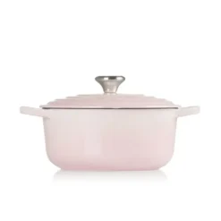 Le Creuset Signature braadpan 4,2 liter ø 24 cm gietijzer Shell Pink