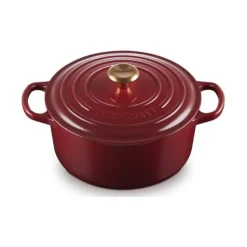 Le Creuset Signature braadpan 3,3 liter ø 22 cm gietijzer Rhône