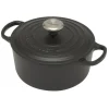 Le Creuset Signature braadpan 1,8 liter ø 18 cm gietijzer matzwart