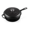 Le Creuset Signature Cassadou braadpan ø 26 cm gietijzer mat zwart