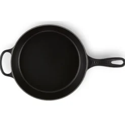 Le Creuset Signature Cassadou braadpan ø 26 cm gietijzer mat zwart
