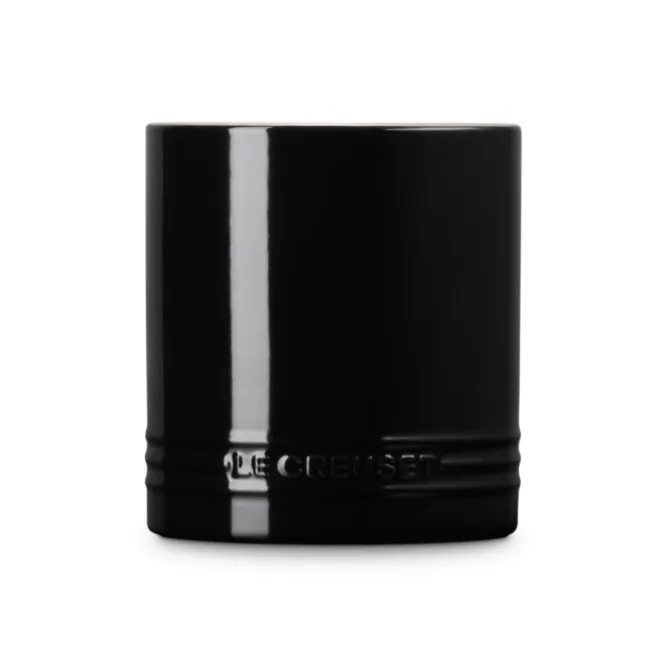 Le Creuset Signature pollepelpot 1,1 liter aardewerk zwart
