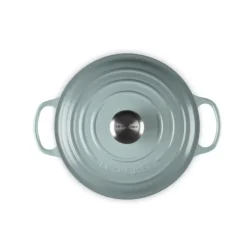 Le Creuset Signature sauteuse ø 24 cm gietijzer Sea Salt