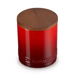 Le Creuset Signature voorraadpot 1,1 liter aardewerk kersroo